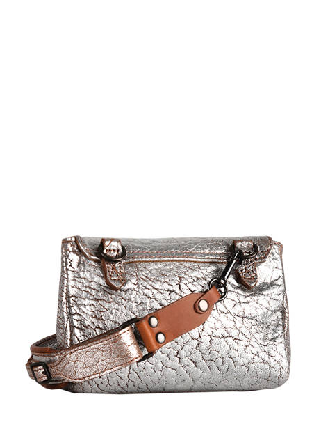 Cross Body Tas S Suzon Argento Leder Paul marius Grijs argento SUZSARG ander zicht 4